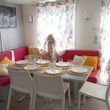 Mobil Home-Les Lins Bleus Biville-sur-Mer Esterno foto