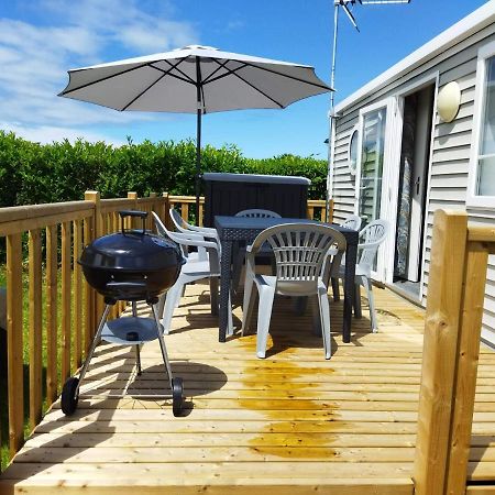 Mobil Home-Les Lins Bleus Biville-sur-Mer Esterno foto