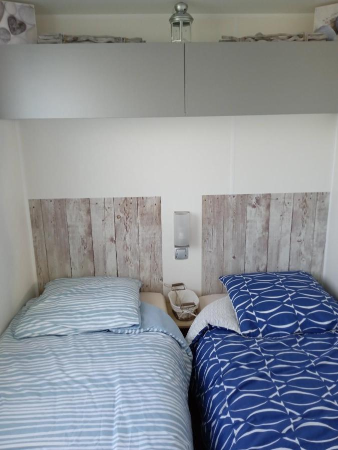 Mobil Home-Les Lins Bleus Biville-sur-Mer Esterno foto