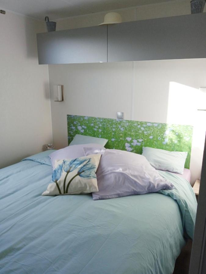 Mobil Home-Les Lins Bleus Biville-sur-Mer Esterno foto