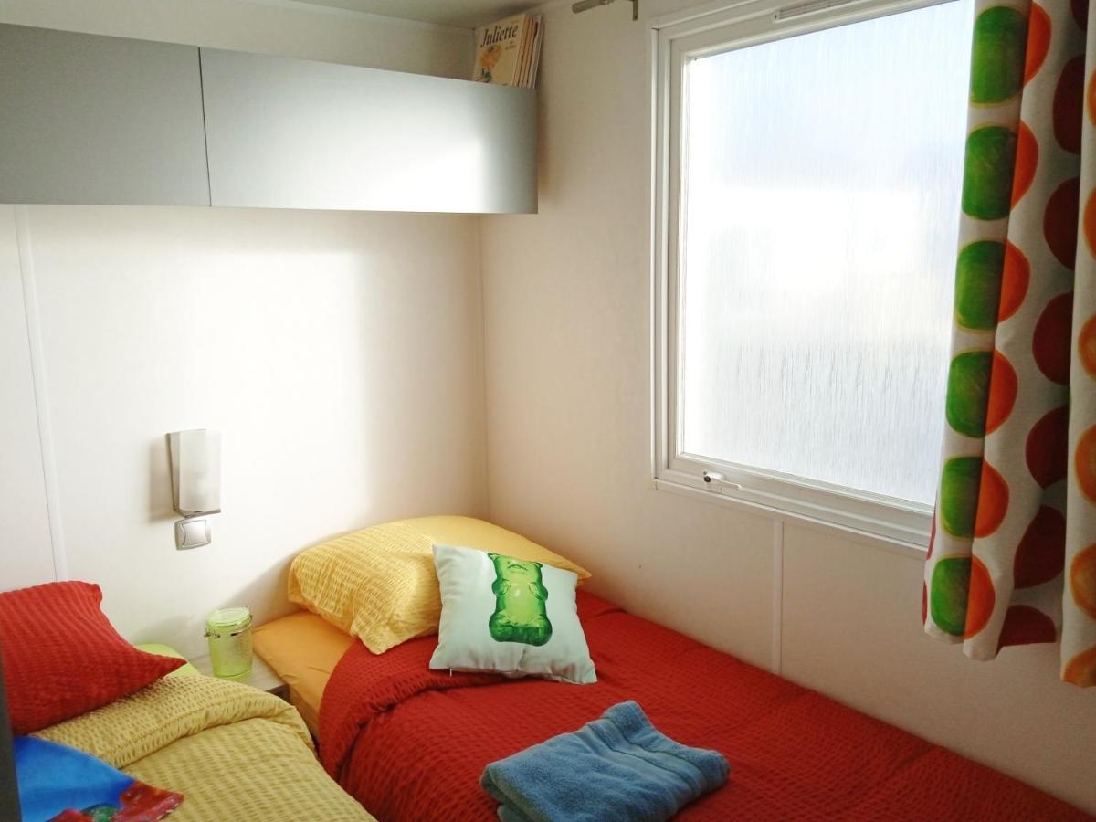 Mobil Home-Les Lins Bleus Biville-sur-Mer Esterno foto