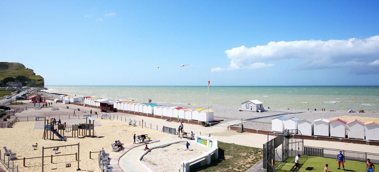 Mobil Home-Les Lins Bleus Biville-sur-Mer Esterno foto